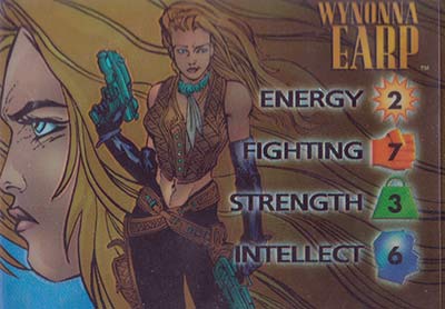 Wynonna Earp 4-Grid Character Card